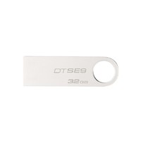 Kingston 金士顿 DataTraveler系列 DTSE9H USB2.0 U盘 银色 16GB USB