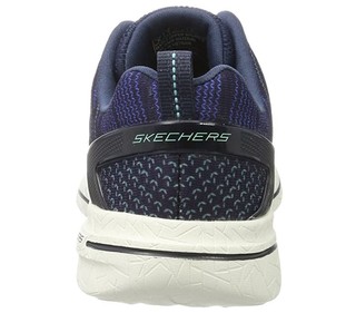 SKECHERS 斯凯奇 Burst Walk 女士休闲运动鞋 12651 蓝色 41