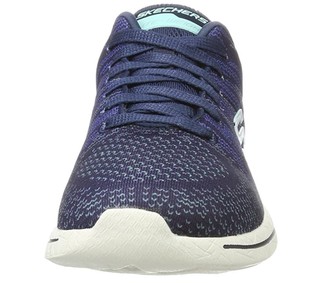 SKECHERS 斯凯奇 Burst Walk 女士休闲运动鞋 12651 蓝色 41