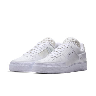 NIKE 耐克 AF1-TYPE 男士休闲运动鞋 CQ2344-101 白色/白色/白色 38.5