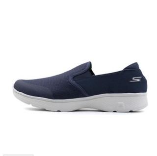 SKECHERS 斯凯奇 Go Walk 4 男士休闲运动鞋 54152/NVGY 海军/灰色 39