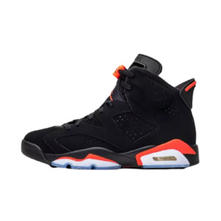 AIR JORDAN 正代系列 Air Jordan 6 中性篮球鞋 384664-060 黑红 38