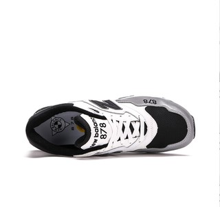 new balance 878系列 中性休闲运动鞋  ML878SY 黑色/银色/米白色 38