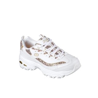 SKECHERS 斯凯奇 D'Lites 女士休闲运动鞋 11916/WGD 白色/金色 38