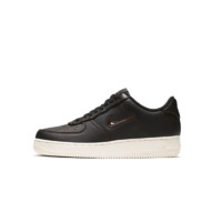 NIKE 耐克 Air Force 1 男士休闲运动鞋 CK4392-001 黑橙 40.5