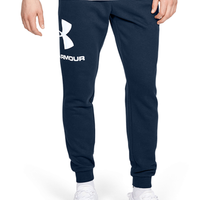 UNDER ARMOUR 安德玛 Rival Fleece 男士运动裤 1345627-408 藏青色 M