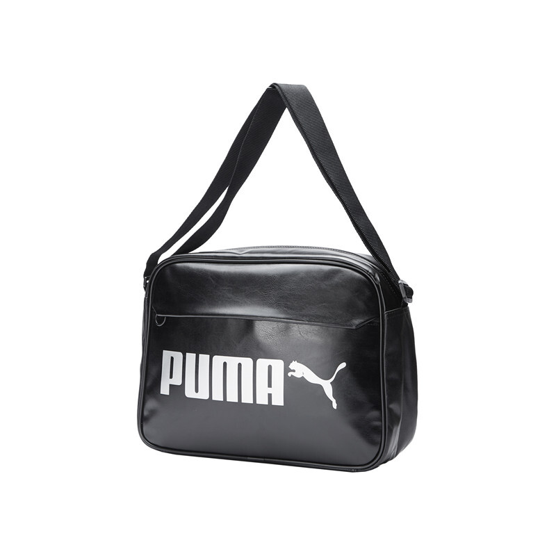 PUMA 彪马 Campus Reporter 单肩斜挂包 075005-01 黑色 均码