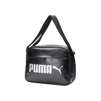 PUMA 彪马 Campus Reporter 单肩斜挂包 075005-01 黑色 均码
