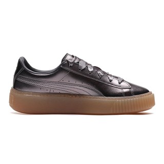 PUMA 彪马 Basket Platform 女士运动板鞋 366687-01 灰色 39