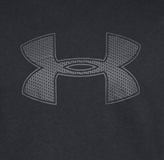 UNDER ARMOUR 安德玛 中性运动T恤 1329583-001 黑色 XL