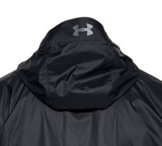 UNDER ARMOUR 安德玛 Forefront Rain 男士运动夹克 1321439-001 黑色 L