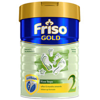 Friso 新加坡美素佳儿 Frisolac 美素力 婴儿配方奶粉 2段 6-12个月 900g