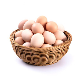 喜食斋 桃园散养月子蛋初生蛋 农家谷物新鲜笨鸡蛋 初生蛋40枚