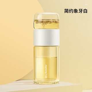 Joyoung 九阳 LINE茶水分离双层玻璃杯