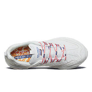 SKECHERS 斯凯奇 D'Lites 男士休闲运动鞋 666115/WHT 白色 39.5