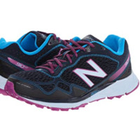 new balance 910系列 女士越野跑鞋 WT910GX2 蓝色/紫色 36.5