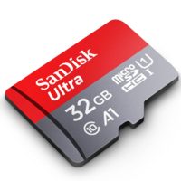 闪迪(SANDISK)32G TF卡读98M/S 手机行车记录仪监控存储卡 (MicroSD)（不支持华为手机）