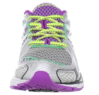 new balance 1080系列 W1080v3 女士跑鞋 W1080PL3 银色/紫色 36
