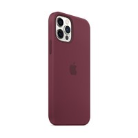 Apple 苹果 iPhone 12/12 Pro 硅胶手机壳 梅子色