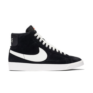 NIKE 耐克 Blazer Mid Vintage Suede 女士运动板鞋 AV9376-001 黑白色 36