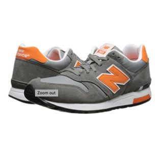 new balance 566系列 男士休闲运动鞋 ML565DG 麂皮绒灰 42