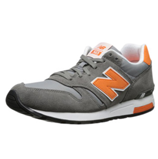 new balance 566系列 男士休闲运动鞋 ML565DG 麂皮绒灰 42