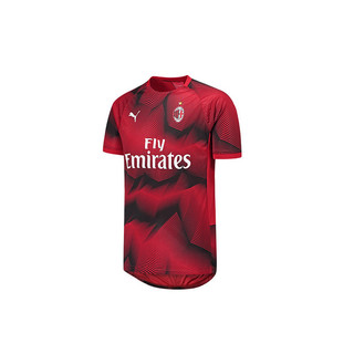 彪马男士春季(PUMA)AC Milan AC米兰足球运动上装训练服短袖T恤486602