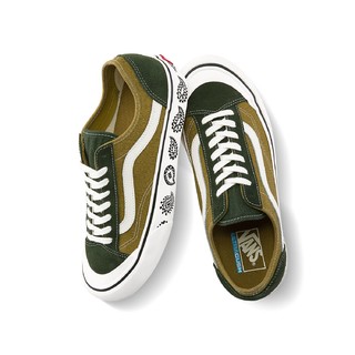 VANS 范斯 SURF 冲浪系列 STYLE 36 DECON SF 中性运动板鞋 VM0A3MVL2VP 绿色