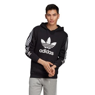 adidas Originals ADICLLU 0H HOOD 男士运动卫衣/套头衫 FL8912 黑色/白色 S