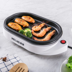 美菱meiling烤肉锅电烧烤炉早餐机无烟