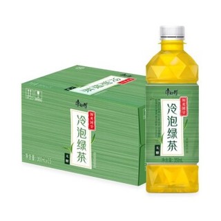 康师傅 无糖茶 冷泡绿茶 350ml*15瓶