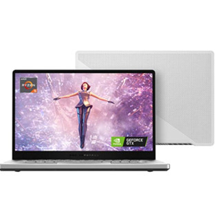 ASUS 华硕 Zephyrus G14 锐龙版 14英寸 笔记本电脑 (银色、锐龙R5-4600HS、8GB、512GB SSD、GTX 1650)