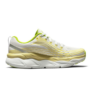 SKECHERS 斯凯奇 Max Cushioning Ultimate 中性跑鞋 17691/WMLT 白黄 38