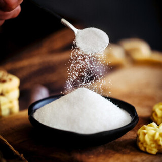 舒可曼白砂糖400g袋装家用白糖细砂糖烘焙幼砂糖食用面包饼干材料
