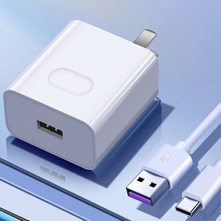 爵硕 ch54 手机充电器 USB-A 22.5W 白色