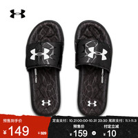 安德玛官方UA 男子运动拖鞋Under Armour3022713 黑色002 46