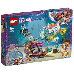 百亿补贴:LEGO 乐高 Friends 好朋友系列 41378 潜水艇海豚救援队