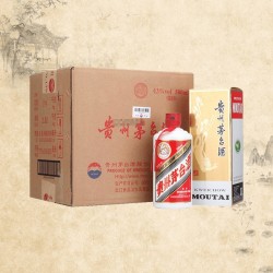 歌德老酒 贵州飞天茅台酒43度喜宴红500ml整箱6瓶酱香型白酒喜酒