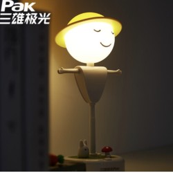 三雄极光 Q仔小夜灯 稻草人 0.25W *6件