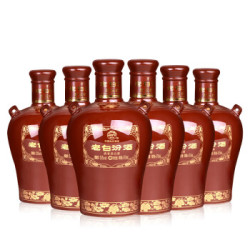 汾酒 老白汾封坛高度白酒53度 475ml*6瓶