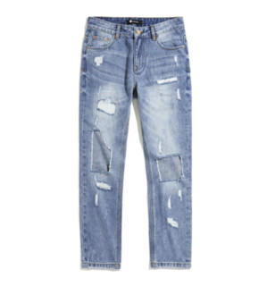 gxg.jeans JY105023E 破洞牛仔裤