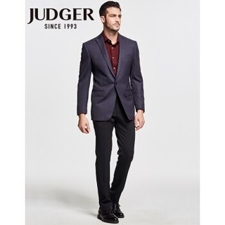 JUDGER 庄吉 男士羊毛修身一粒扣平驳领西装TXZ044J218904 180/50A