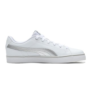 PUMA 彪马 Court Point Vulc 中性休闲运动鞋 362946-16 彪马白/银色 44.5