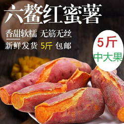 豫宝 六鳌蜜薯 红心 5斤