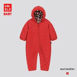 优衣库 婴儿/新生儿 轻型保暖WARM PADDED连体装 426499