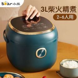 小熊(Bear)电饭煲电饭锅小3升迷你智能预约定时保温2-4人 3L蒸饭器DFB-P30R3