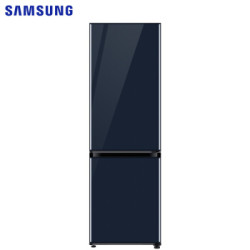 三星(SAMSUNG)333升 BESPOKE DIY自由组合冰箱 玻璃面板 风冷 智能变频 RB33R300441/SC(海军蓝)