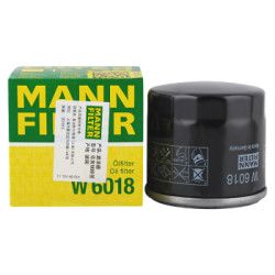 曼牌(MANNFILTER)机油滤清器W6018(马自达CX-5/昂克赛拉/CX-4/阿特兹 *2件