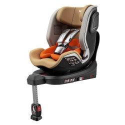 bebebus 安全座椅汽车用0-6岁婴儿宝宝车载儿童座椅isofix360度旋转 装甲金