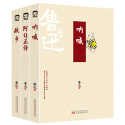 《鲁迅文集:呐喊+故乡+阿Q正传》(套装全3册)